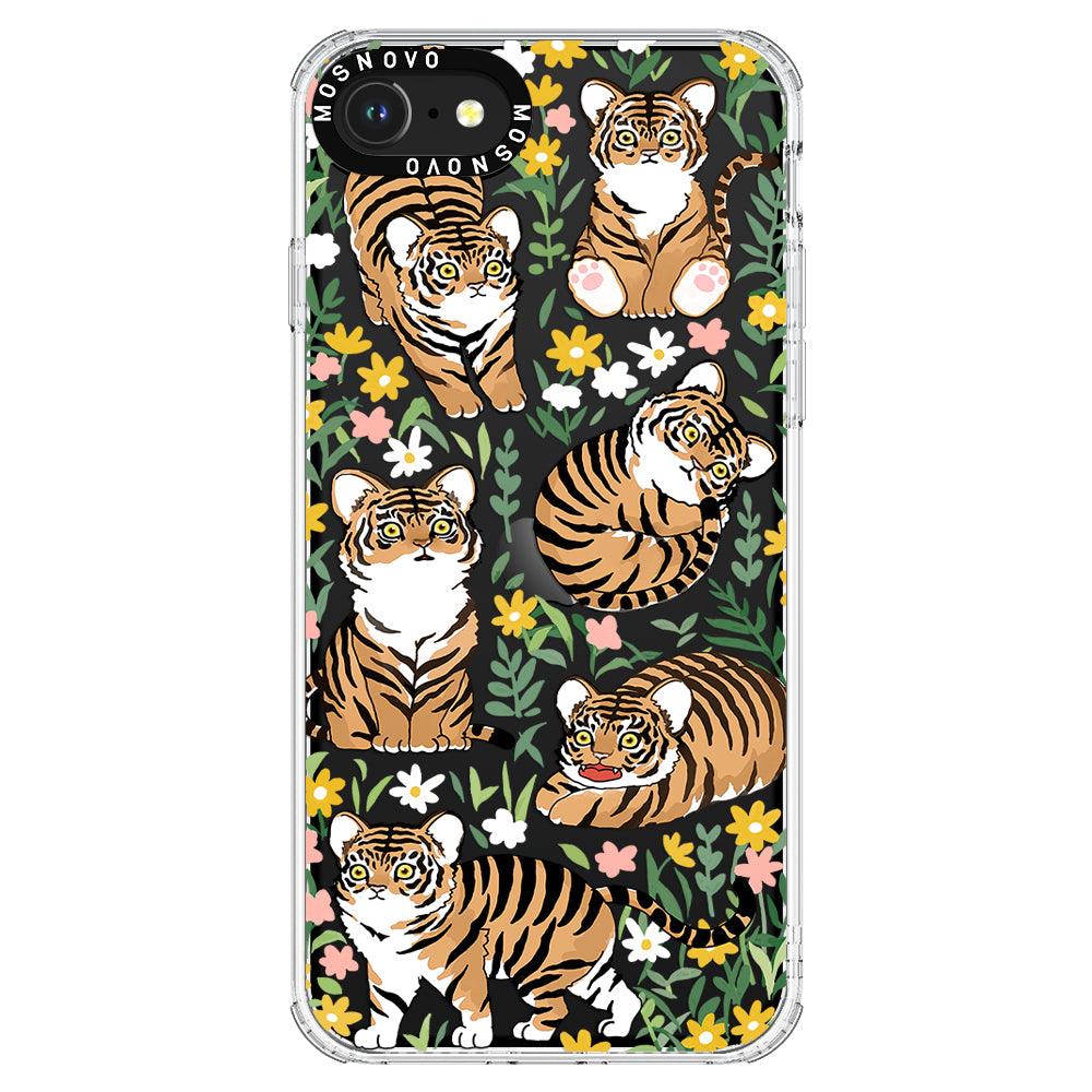 Cute Tiger Phone Case - iPhone SE 2020 Case - MOSNOVO