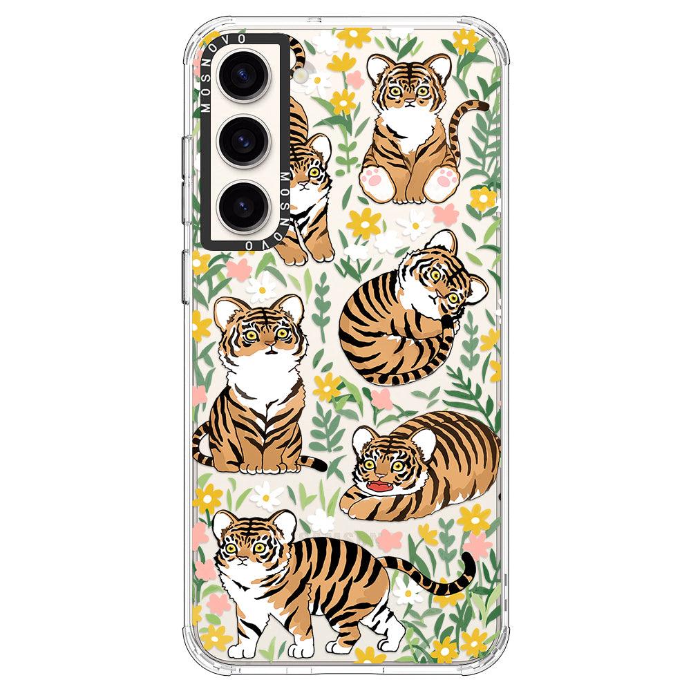 Cute Tiger Phone Case - Samsung Galaxy S23 Case - MOSNOVO