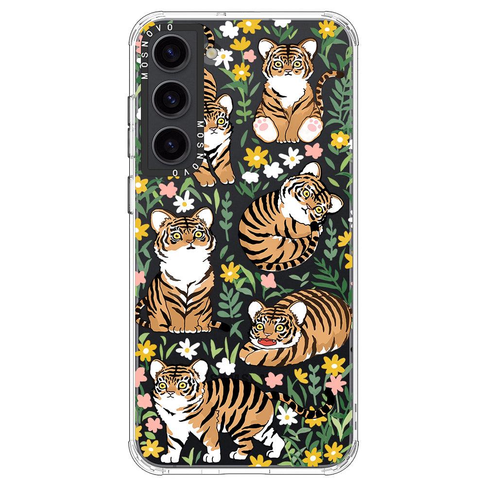 Cute Tiger Phone Case - Samsung Galaxy S23 Plus Case - MOSNOVO