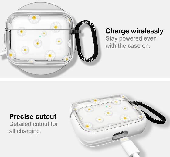 Daisy Floral Flower AirPods Pro Case - MOSNOVO