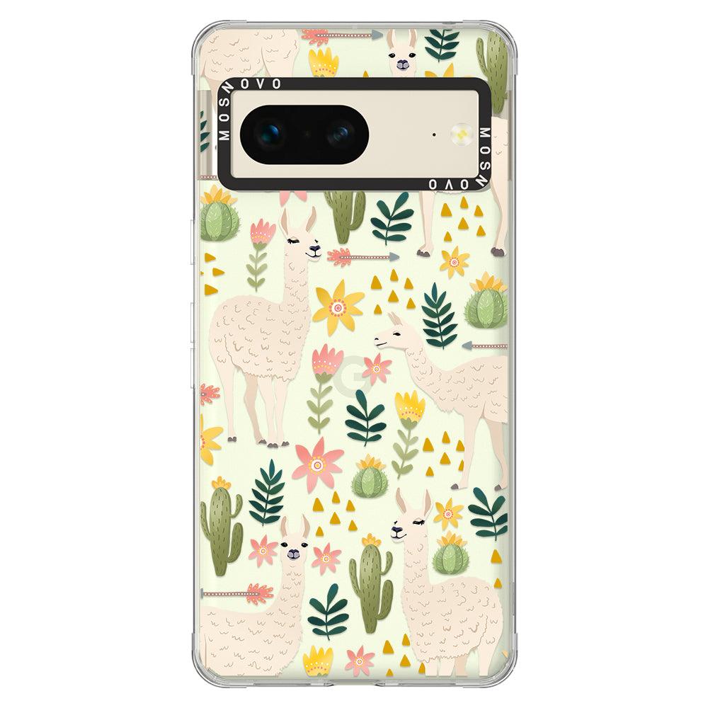 Desert Llama Phone Case - Google Pixel 7 Case - MOSNOVO