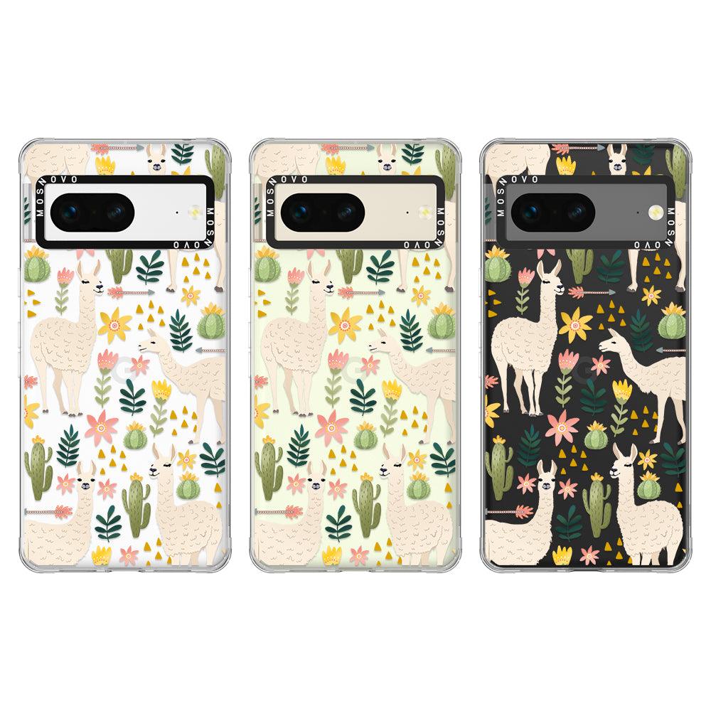 Desert Llama Phone Case - Google Pixel 7 Case - MOSNOVO