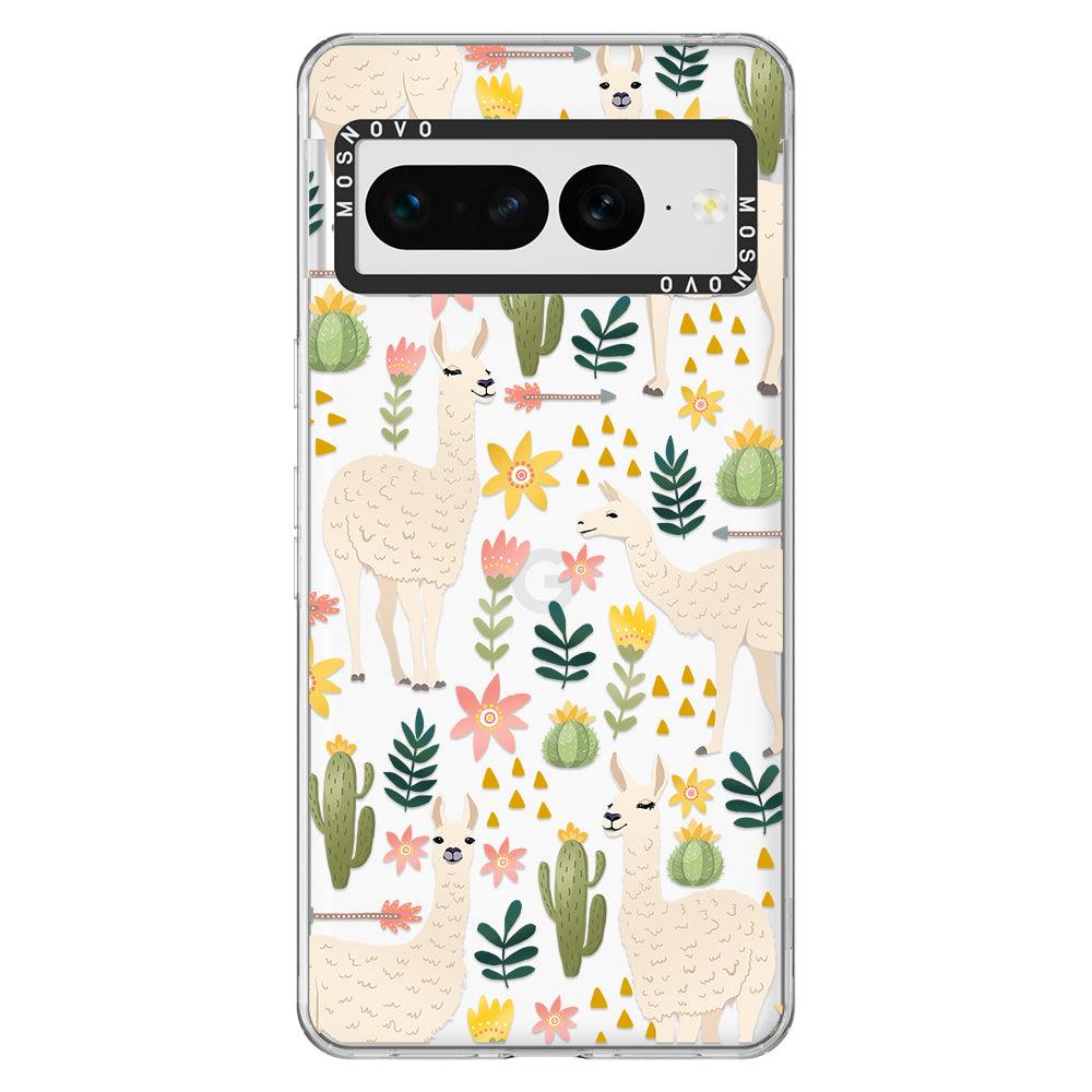 Desert Llama Phone Case - Google Pixel 7 Pro Case - MOSNOVO