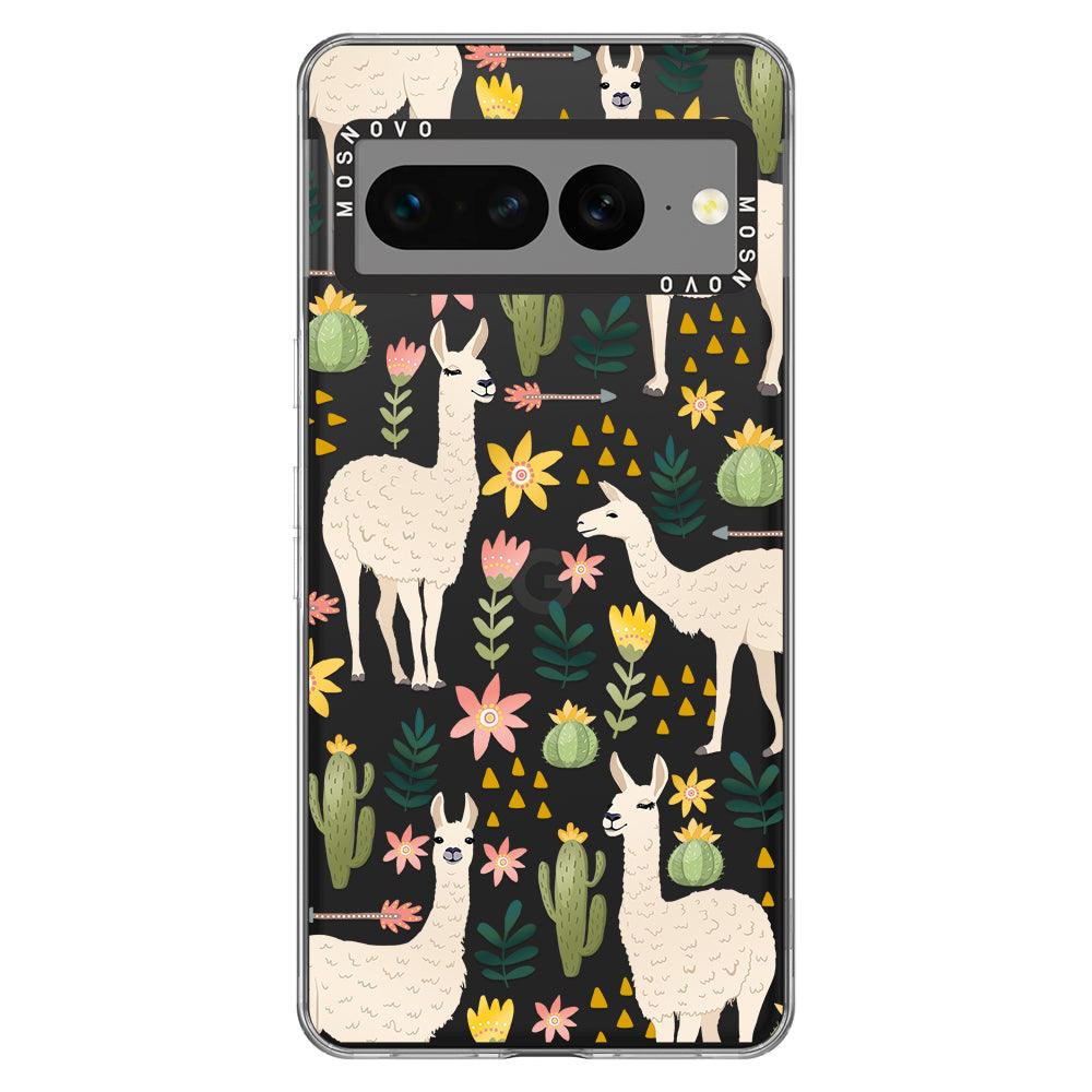 Desert Llama Phone Case - Google Pixel 7 Pro Case - MOSNOVO