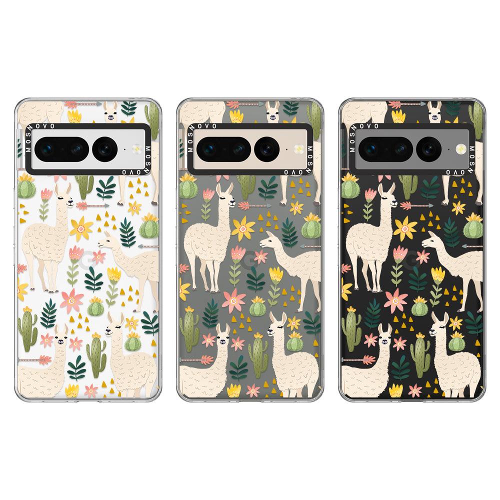 Desert Llama Phone Case - Google Pixel 7 Pro Case - MOSNOVO