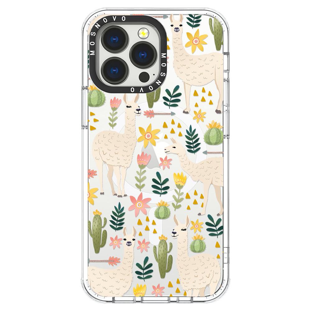 Desert Llama Phone Case - iPhone 13 Pro Case - MOSNOVO