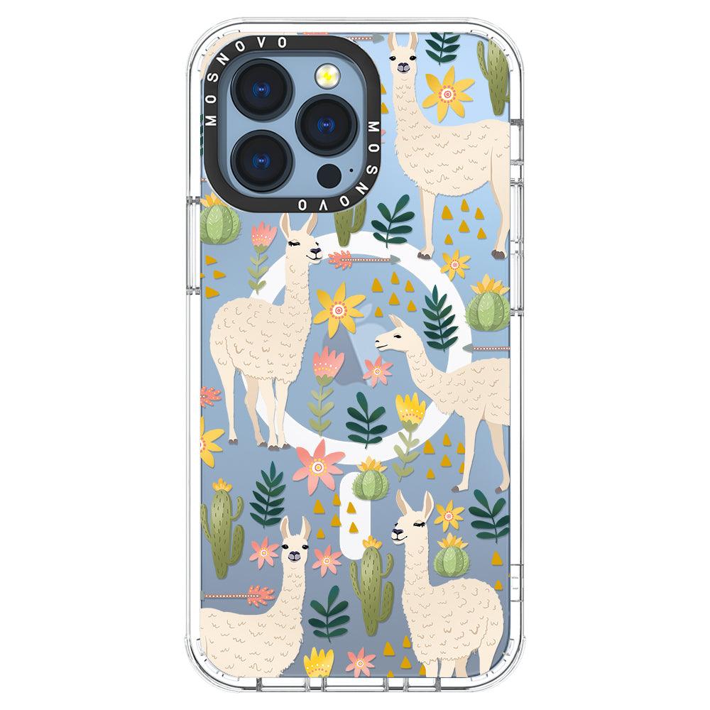 Desert Llama Phone Case - iPhone 13 Pro Case - MOSNOVO