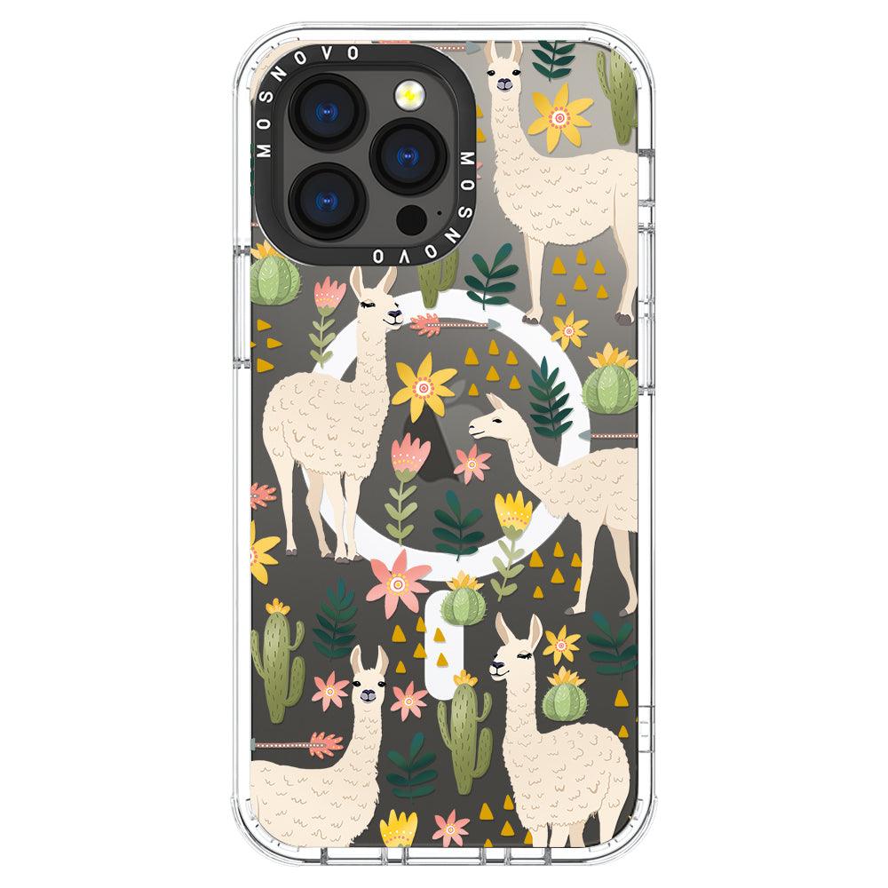 Desert Llama Phone Case - iPhone 13 Pro Case - MOSNOVO