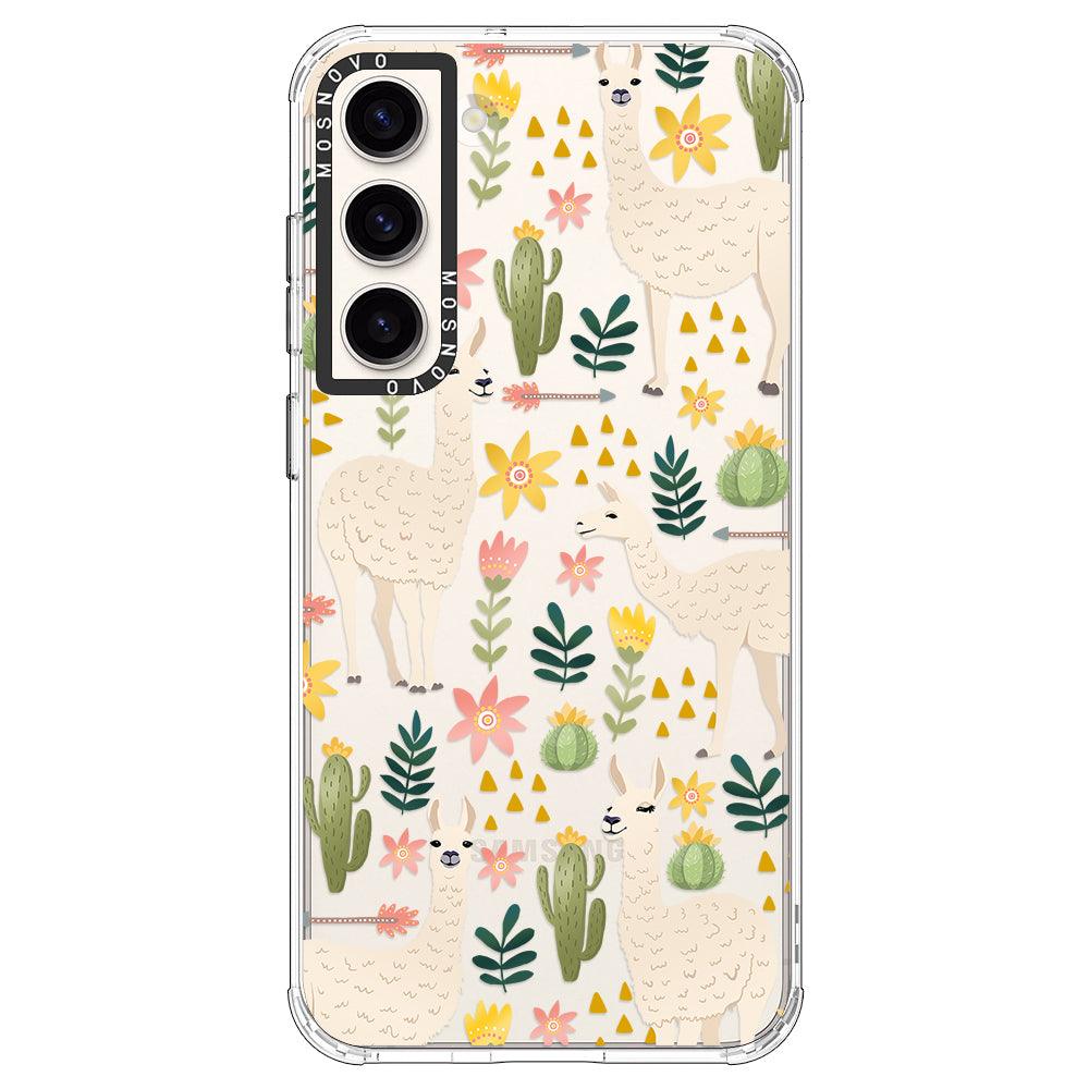 Desert Llama Phone Case - Samsung Galaxy S23 Case - MOSNOVO