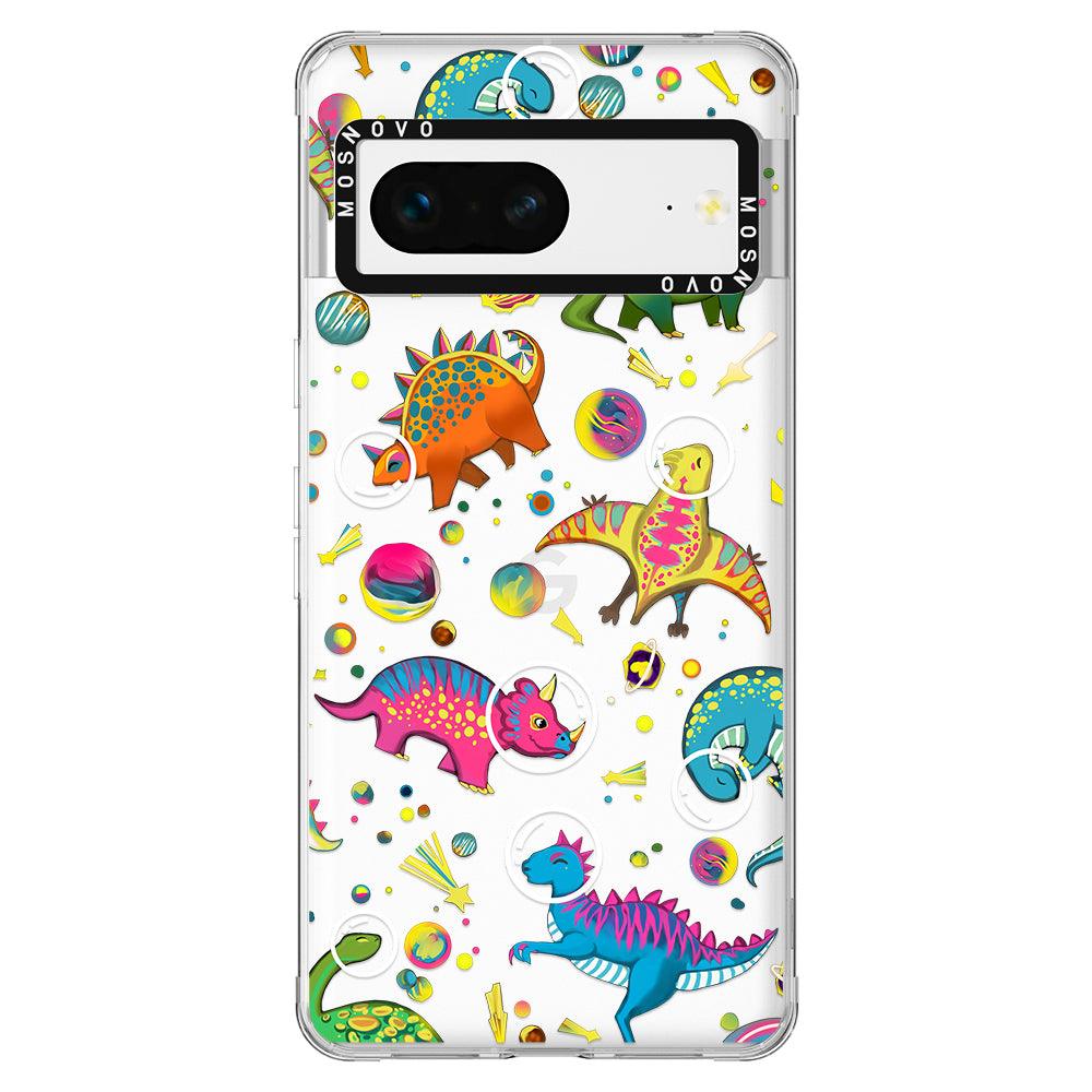 Dinosaur Planet Phone Case - Google Pixel 7 Case - MOSNOVO