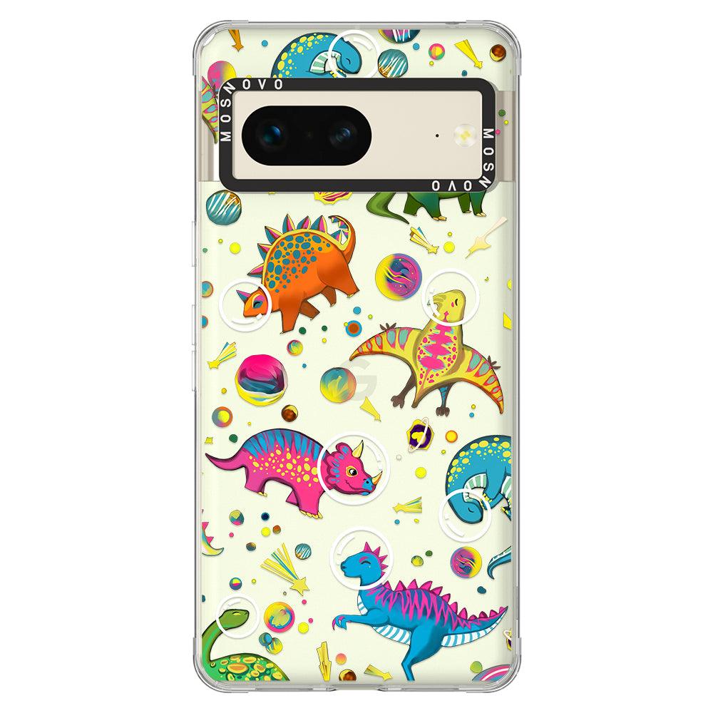 Dinosaur Planet Phone Case - Google Pixel 7 Case - MOSNOVO