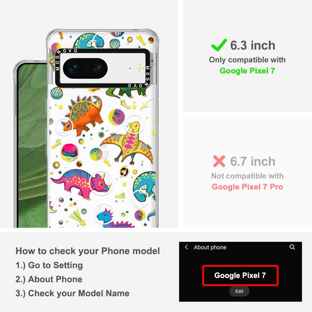 Dinosaur Planet Phone Case - Google Pixel 7 Case - MOSNOVO