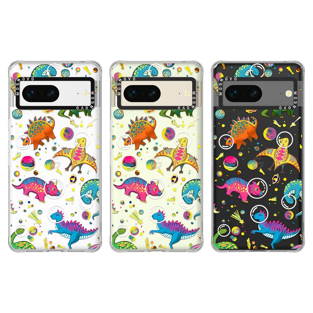 Dinosaur Planet Phone Case - Google Pixel 7 Case - MOSNOVO