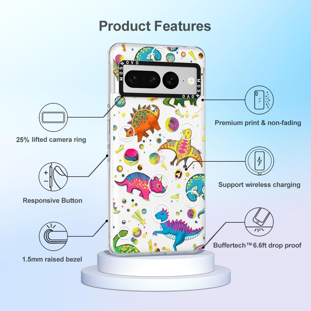 Dinosaur Planet Phone Case - Google Pixel 7 Pro Case