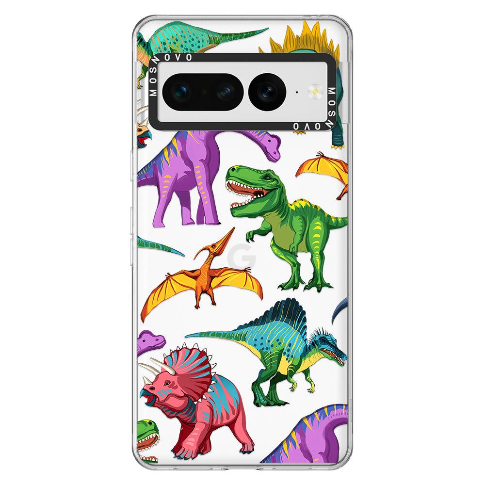 Dinosaur World Phone Case - Google Pixel 7 Pro Case - MOSNOVO