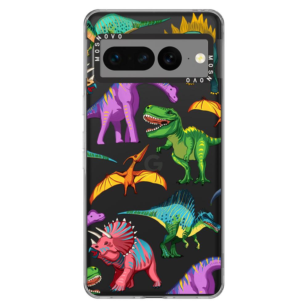 Dinosaur World Phone Case - Google Pixel 7 Pro Case - MOSNOVO