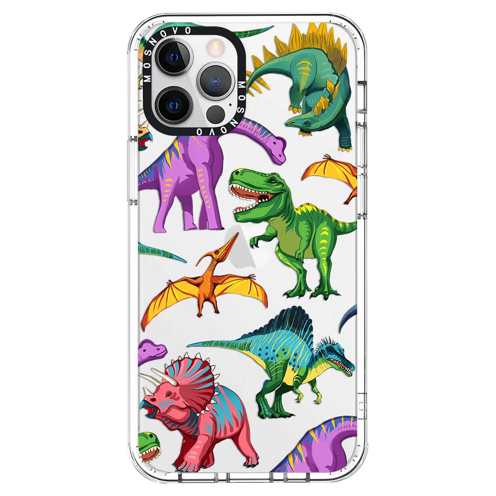 Dinosaur World Phone Case - iPhone 12 Pro Case - MOSNOVO