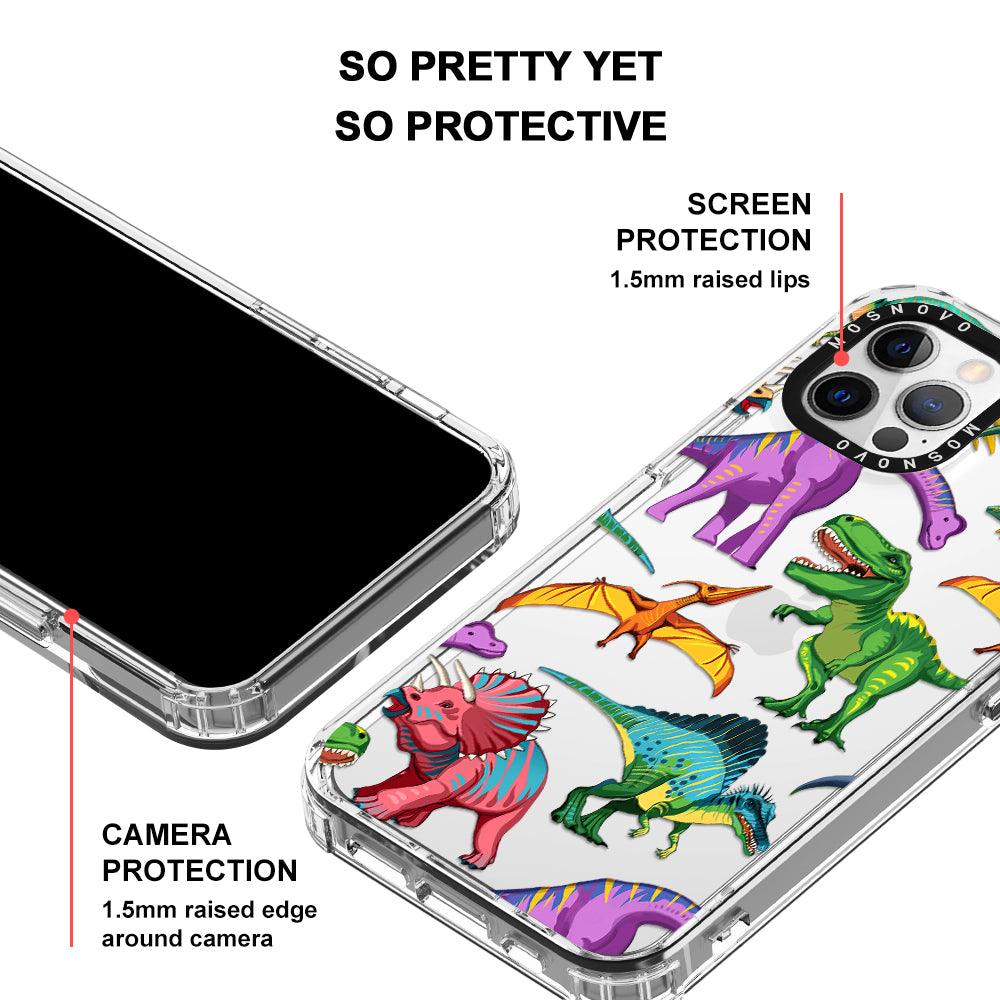 Dinosaur World Phone Case - iPhone 12 Pro Case - MOSNOVO