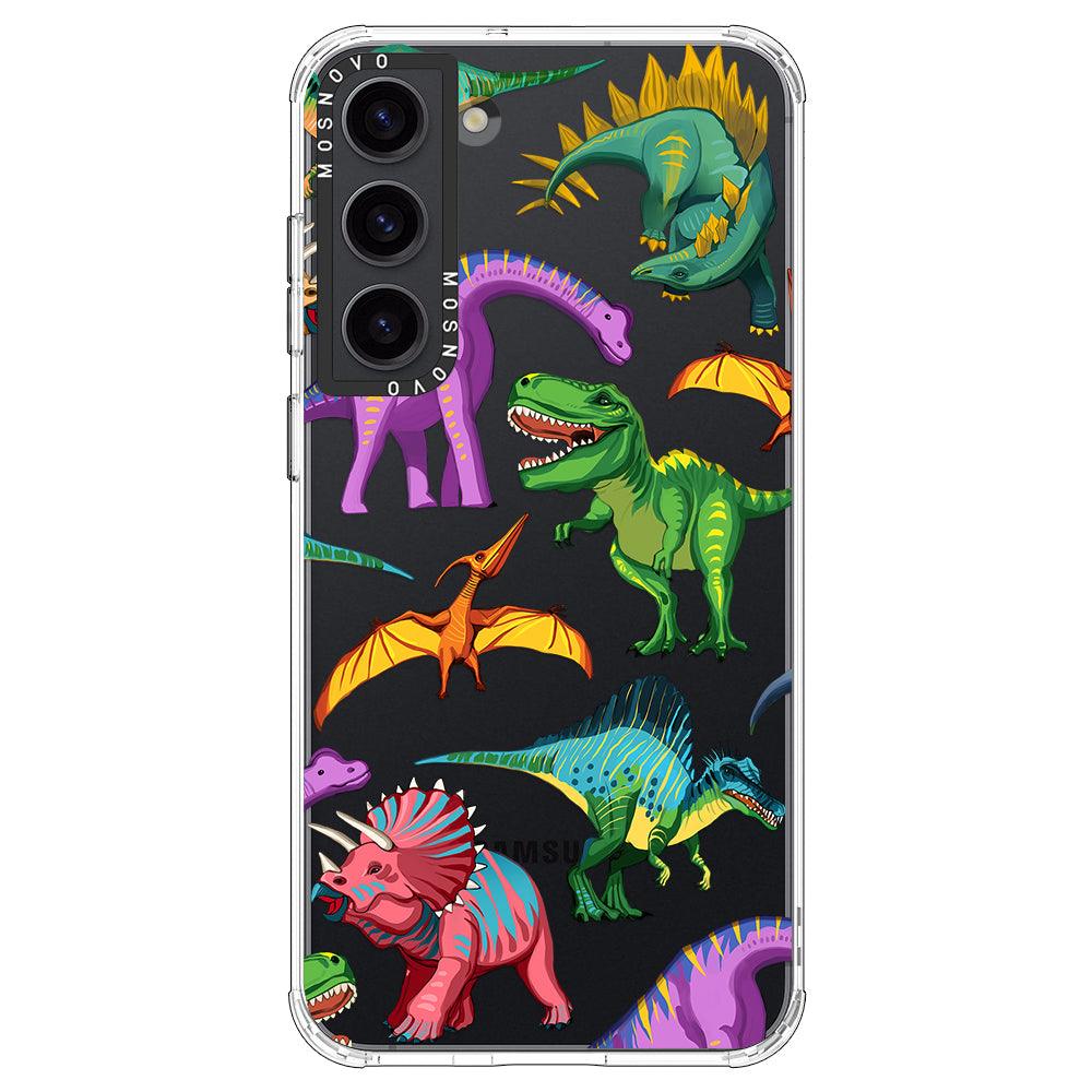 Dinosaur World Phone Case - Samsung Galaxy S23 Case - MOSNOVO