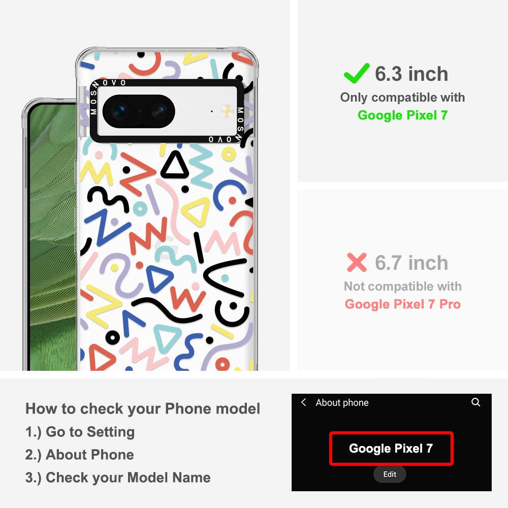 Doodle Art Phone Case - Google Pixel 7 Case - MOSNOVO