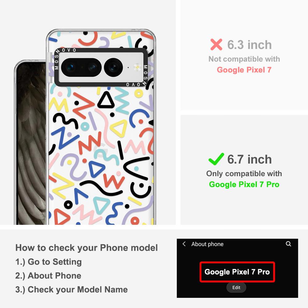 Doodle Art Phone Case - Google Pixel 7 Pro Case