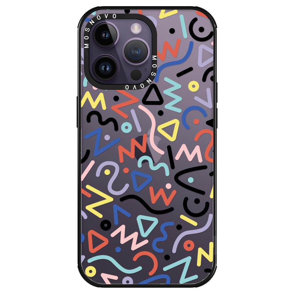 Doodle Art Phone Case - iPhone 14 Pro Max Case - MOSNOVO