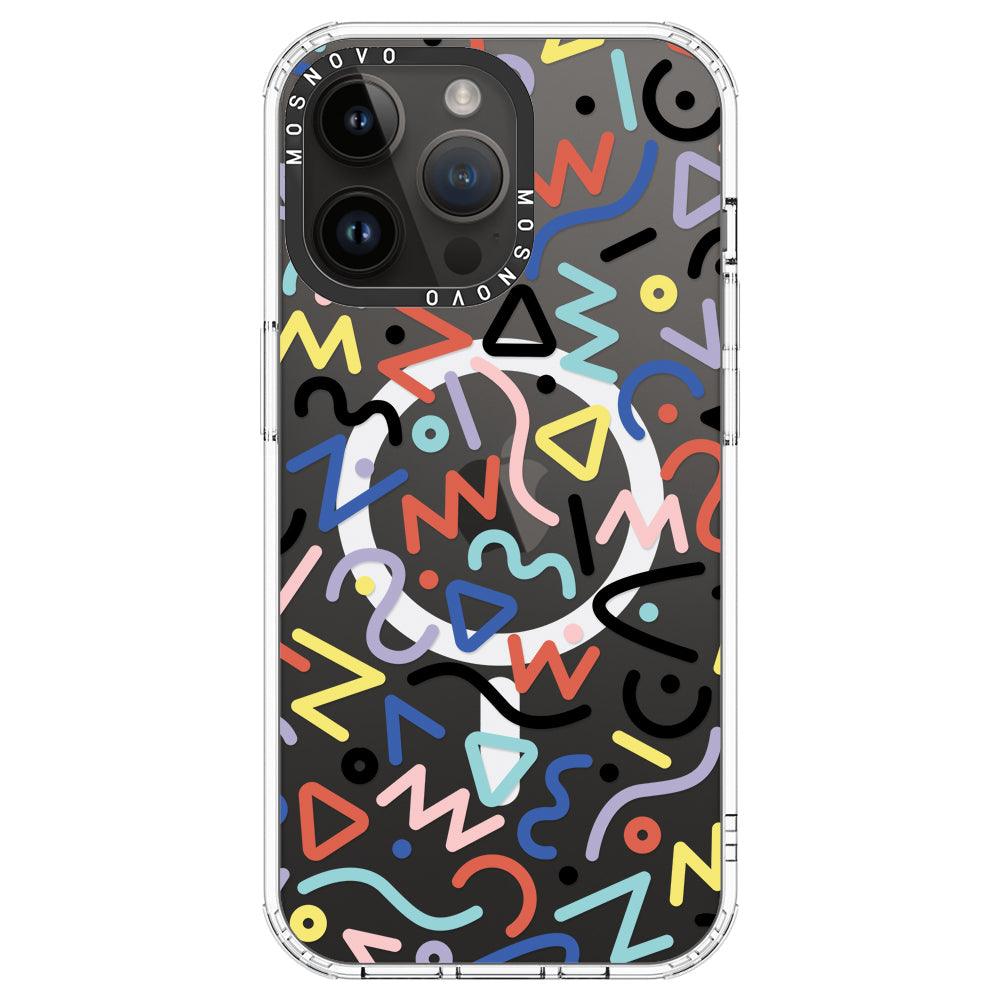 Doodle Art Phone Case - iPhone 14 Pro Max Case - MOSNOVO