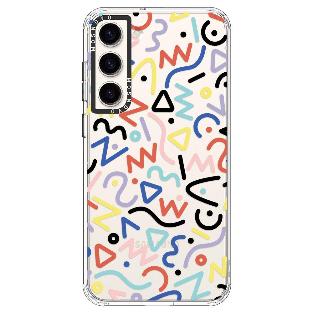 Doodle Art Phone Case - Samsung Galaxy S23 Case - MOSNOVO