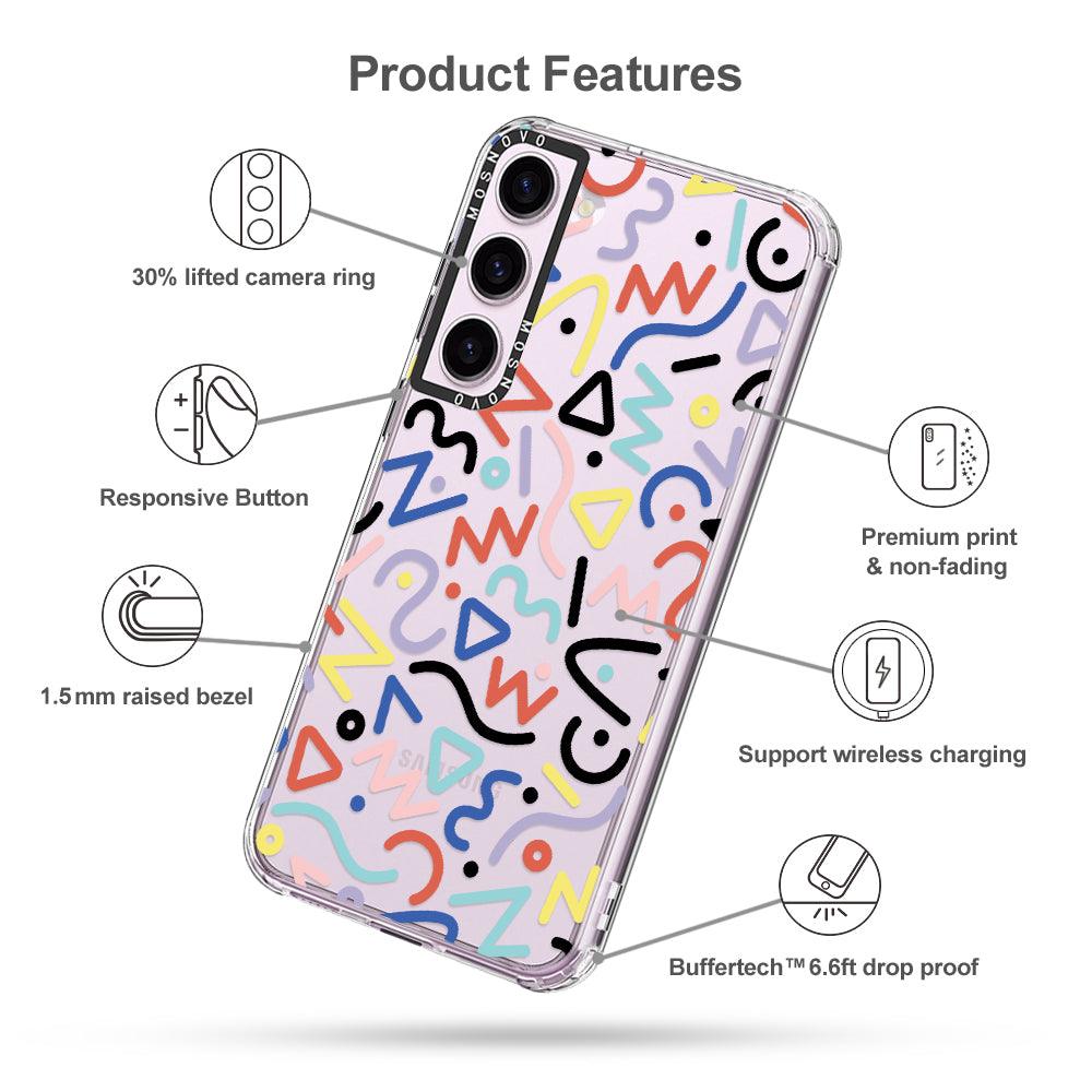 Doodle Art Phone Case - Samsung Galaxy S23 Case - MOSNOVO