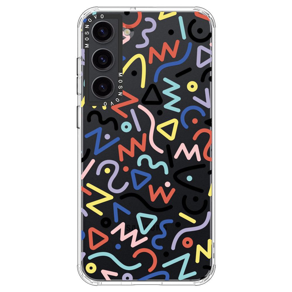 Doodle Art Phone Case - Samsung Galaxy S23 Case - MOSNOVO