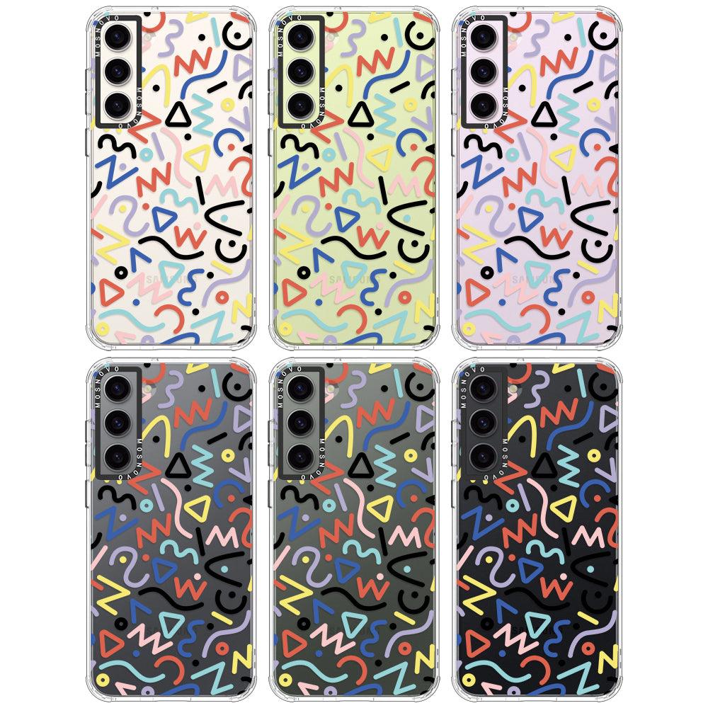 Doodle Art Phone Case - Samsung Galaxy S23 Case - MOSNOVO