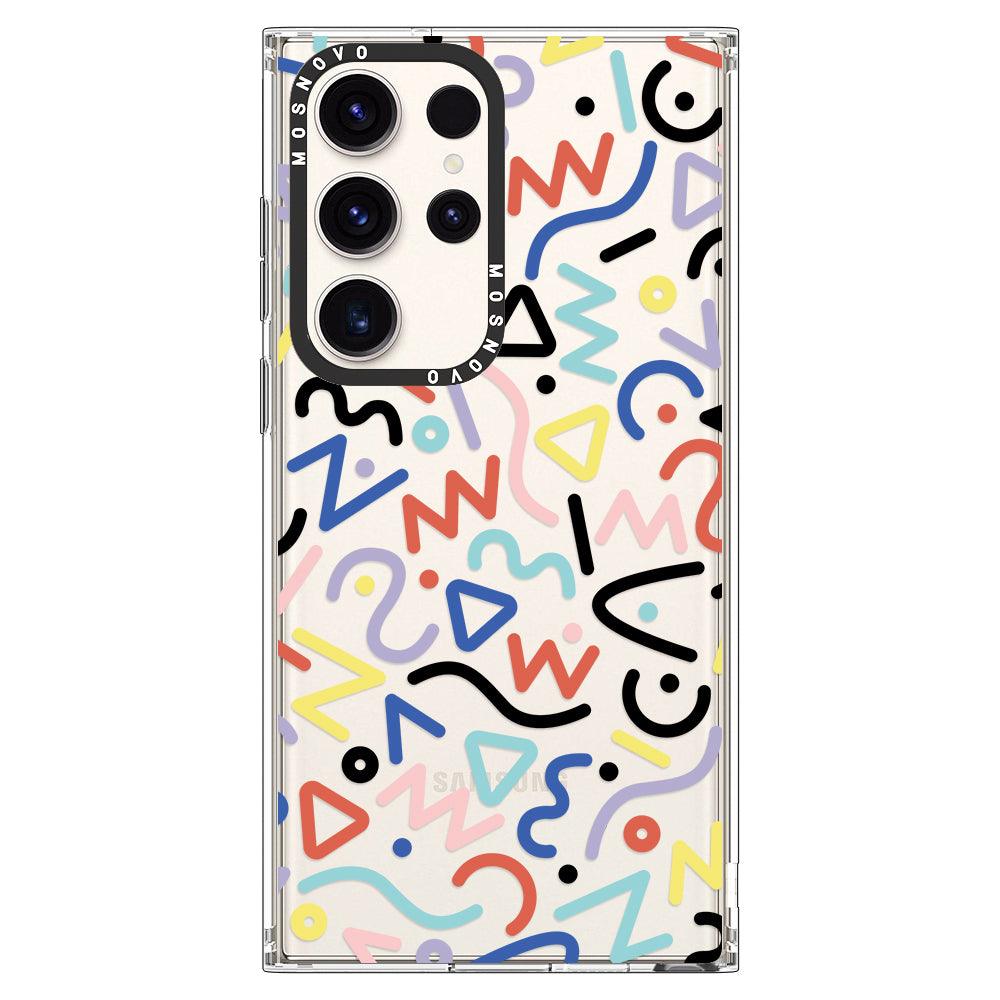 Doodle Art Phone Case - Samsung Galaxy S23 Ultra Case - MOSNOVO