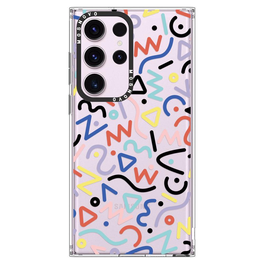 Doodle Art Phone Case - Samsung Galaxy S23 Ultra Case - MOSNOVO