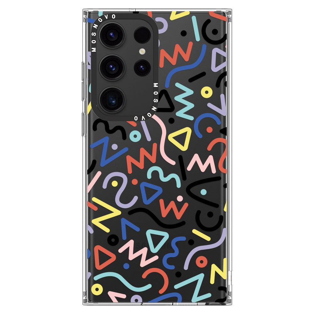 Doodle Art Phone Case - Samsung Galaxy S23 Ultra Case - MOSNOVO