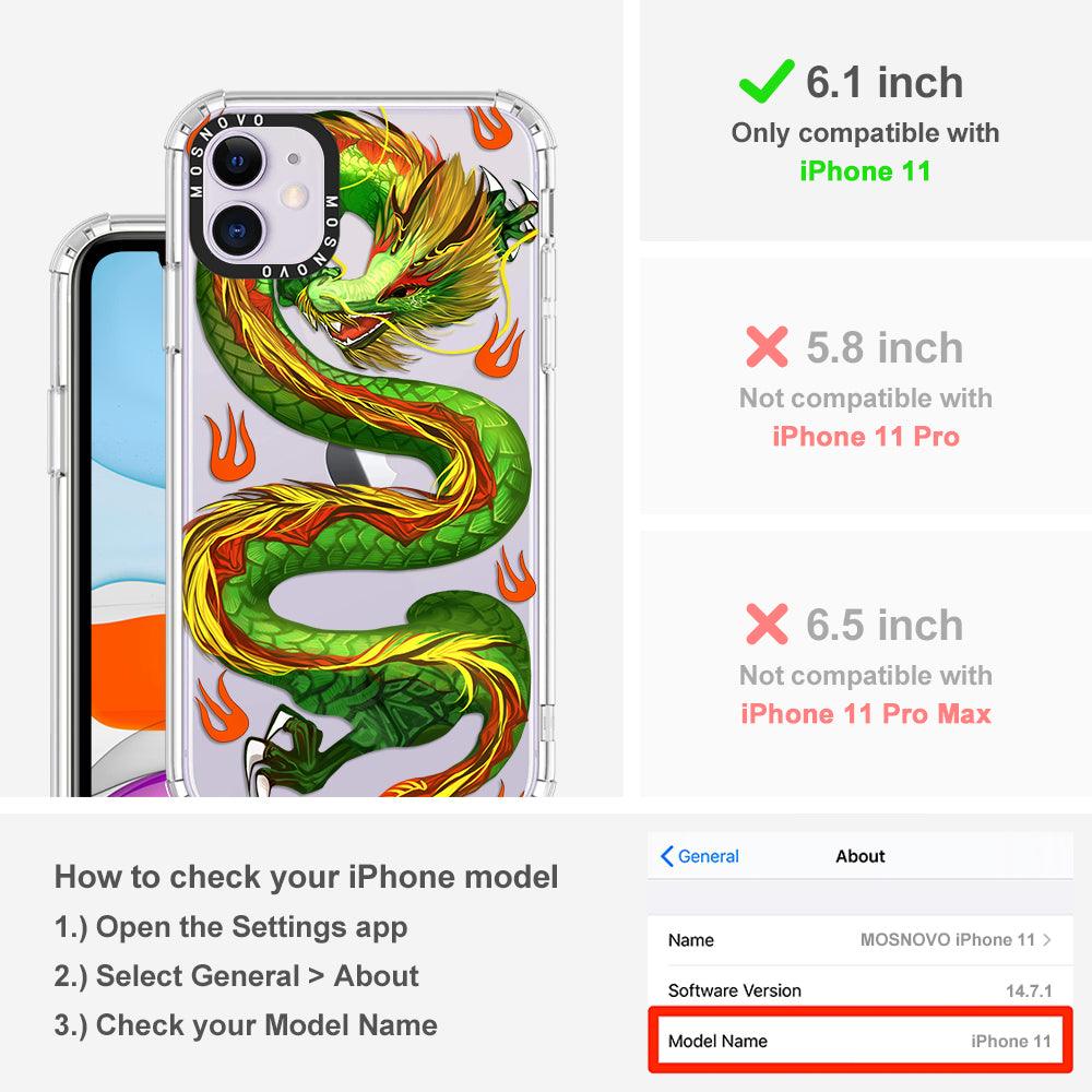 Dragon Phone Case - iPhone 11 Case - MOSNOVO