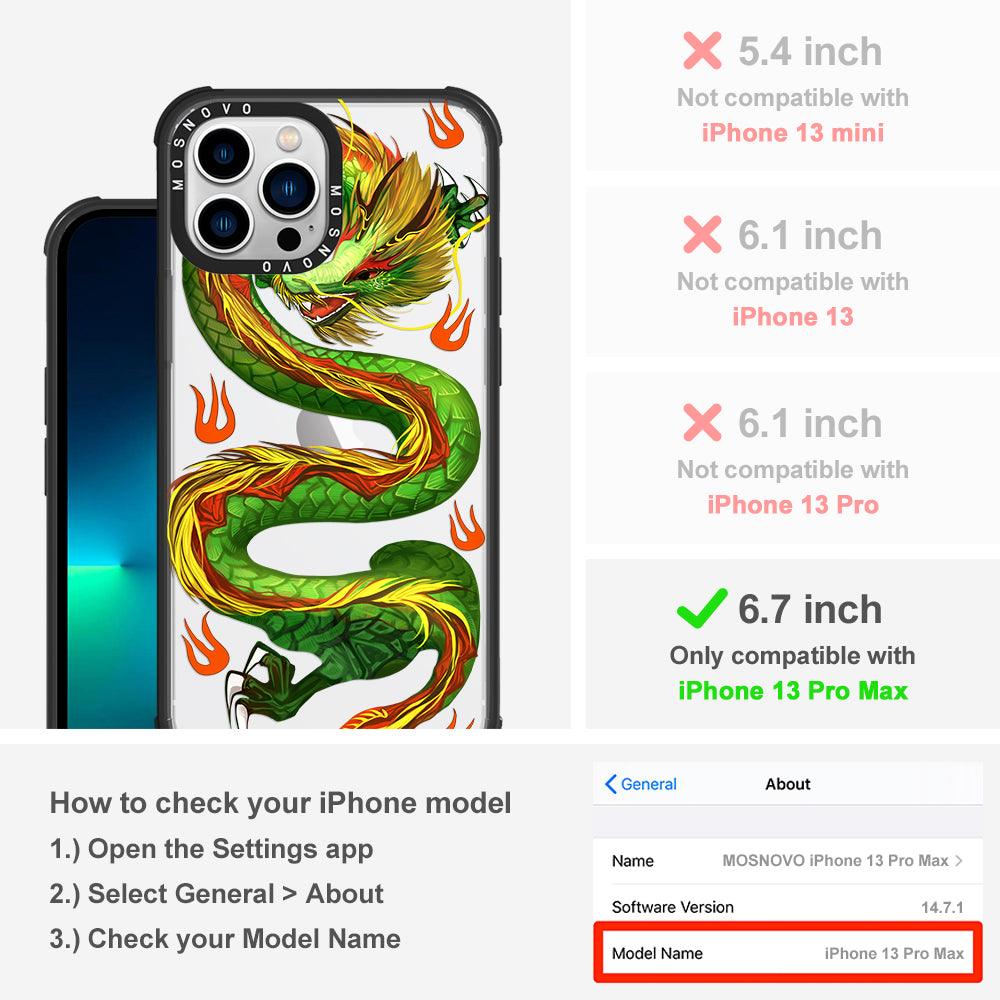 Dragon Phone Case - iPhone 13 Pro Max Case - MOSNOVO