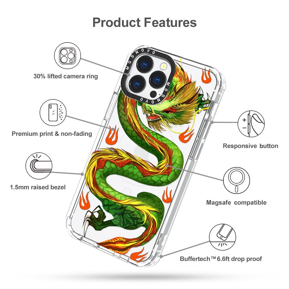 Dragon Phone Case - iPhone 13 Pro Max Case - MOSNOVO