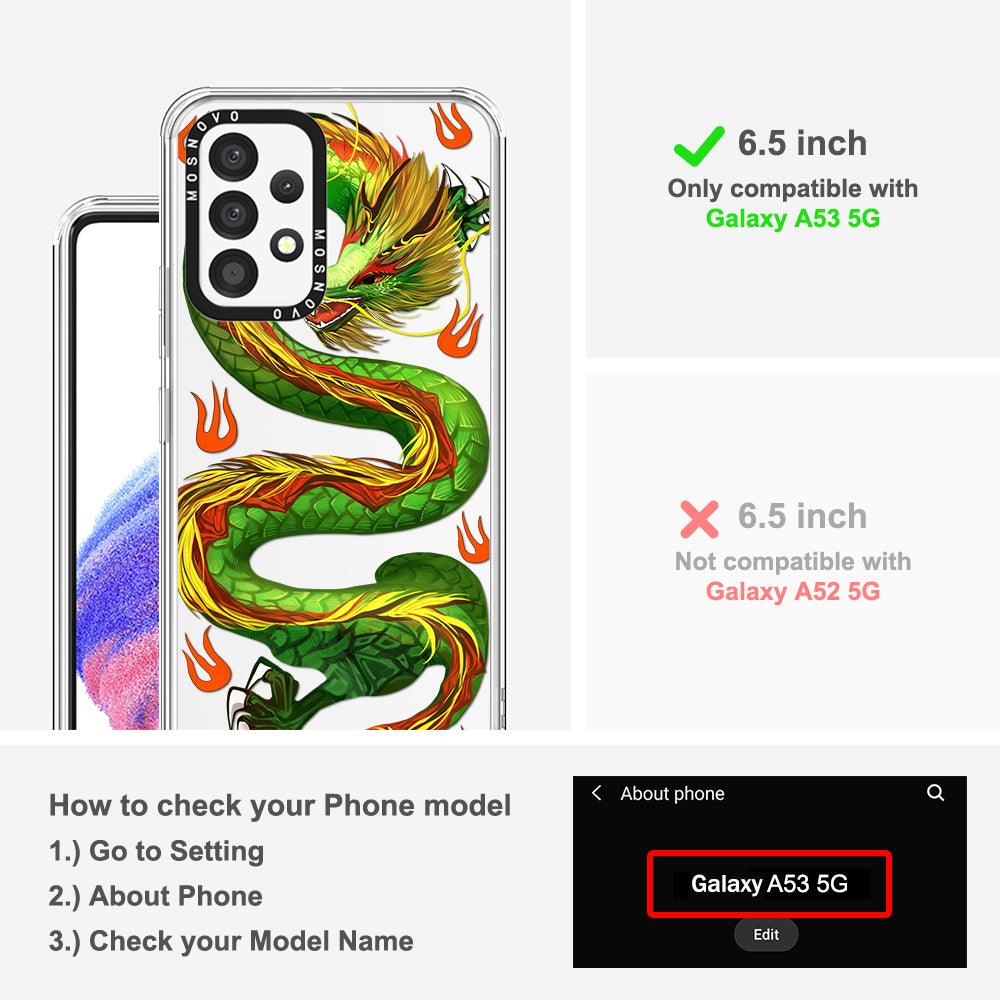 Dragon Phone Case - Samsung Galaxy A53 Case - MOSNOVO