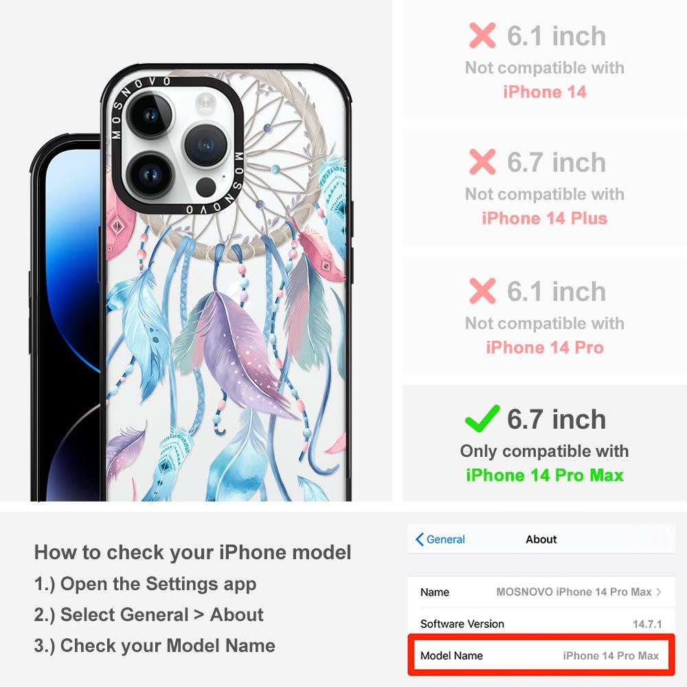 Dreamcatcher Phone Case - iPhone 14 Pro Max Case - MOSNOVO