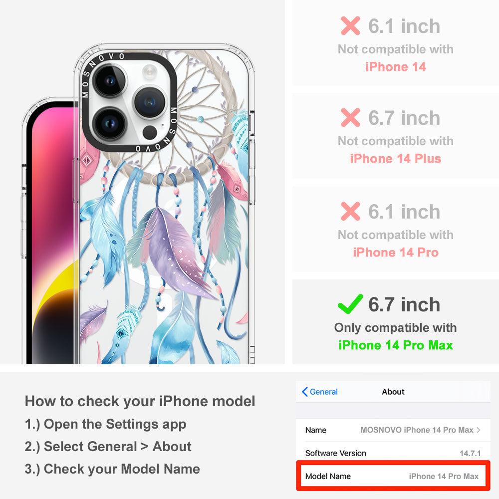 Dreamcatcher Phone Case - iPhone 14 Pro Max Case - MOSNOVO
