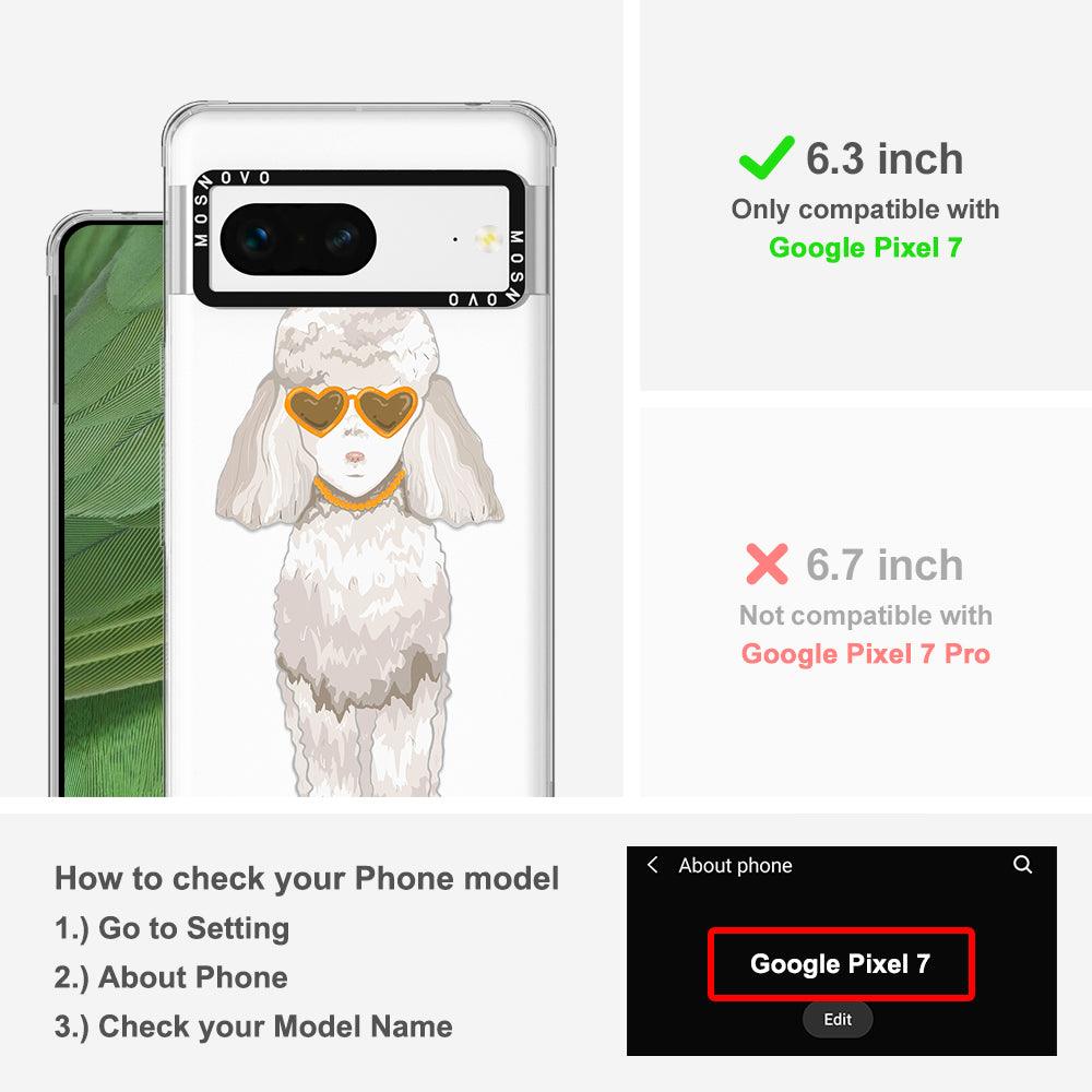 Elegant Poodle Phone Case - Google Pixel 7 Case - MOSNOVO