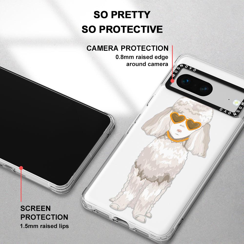 Elegant Poodle Phone Case - Google Pixel 7 Case - MOSNOVO