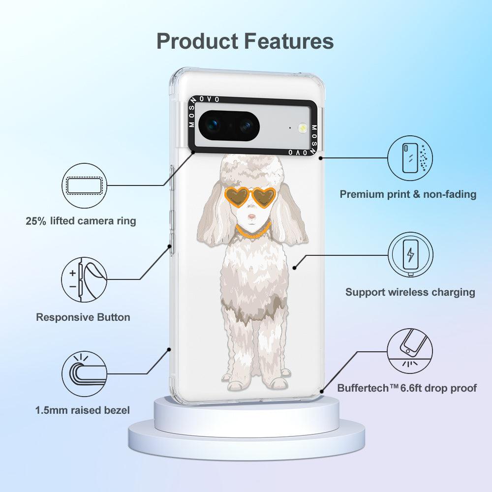 Elegant Poodle Phone Case - Google Pixel 7 Case - MOSNOVO