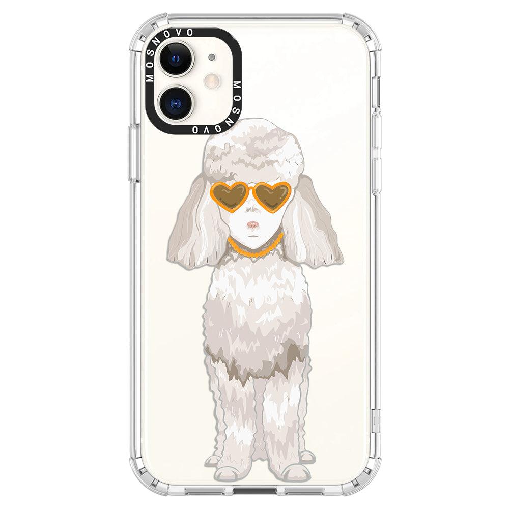 Poodle Phone Case - iPhone 11 Case - MOSNOVO