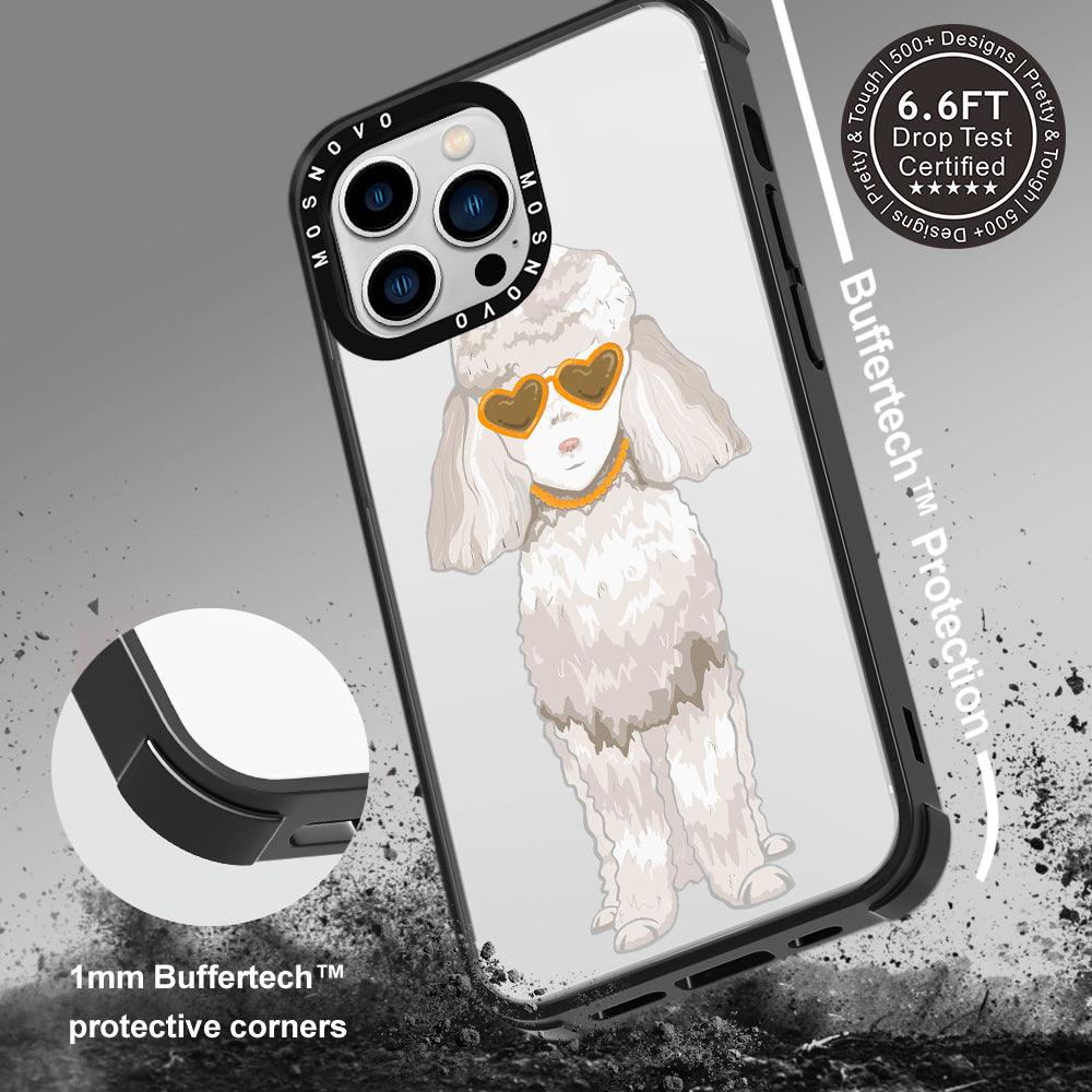 Poodle Phone Case - iPhone 13 Pro Case - MOSNOVO