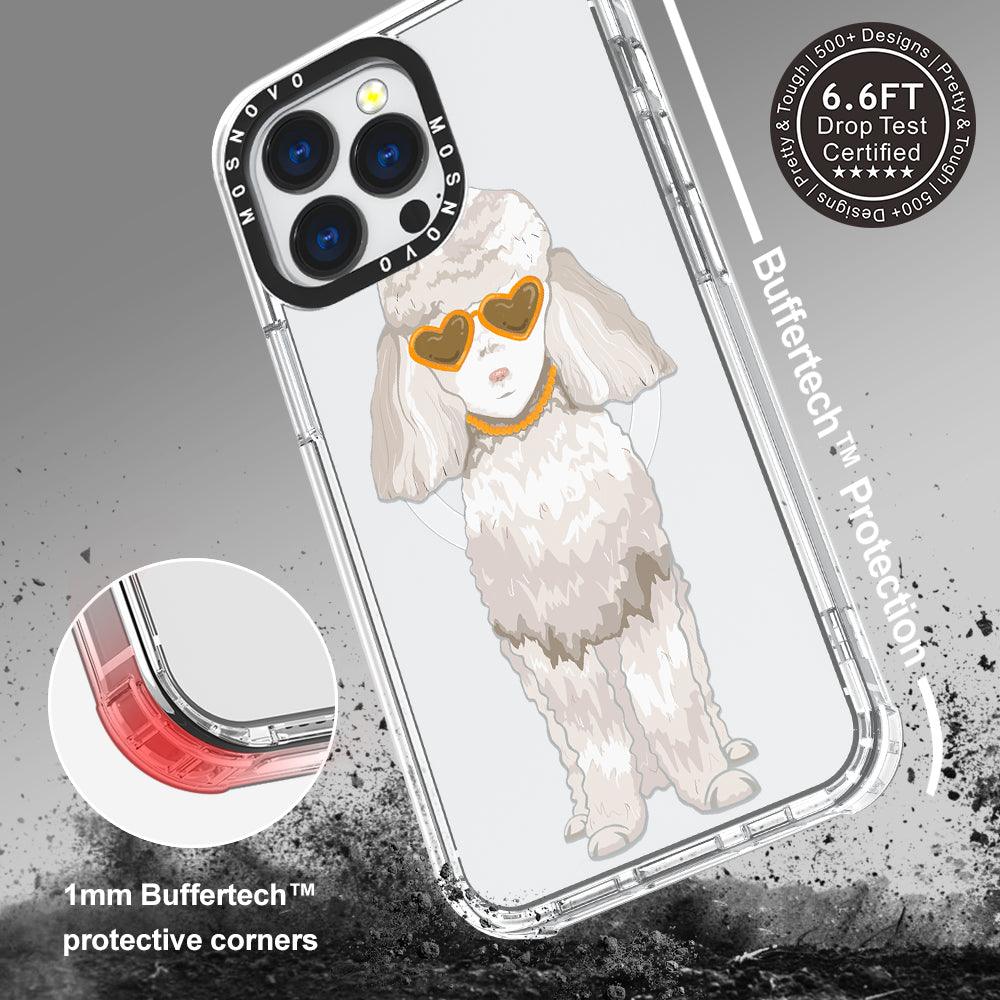 Poodle Phone Case - iPhone 13 Pro Case - MOSNOVO