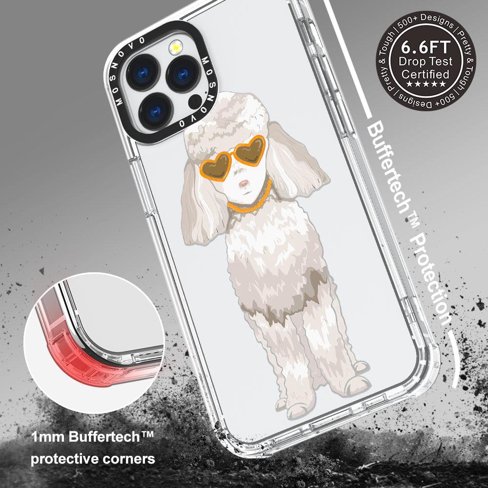 Poodle Phone Case - iPhone 13 Pro Max Case - MOSNOVO