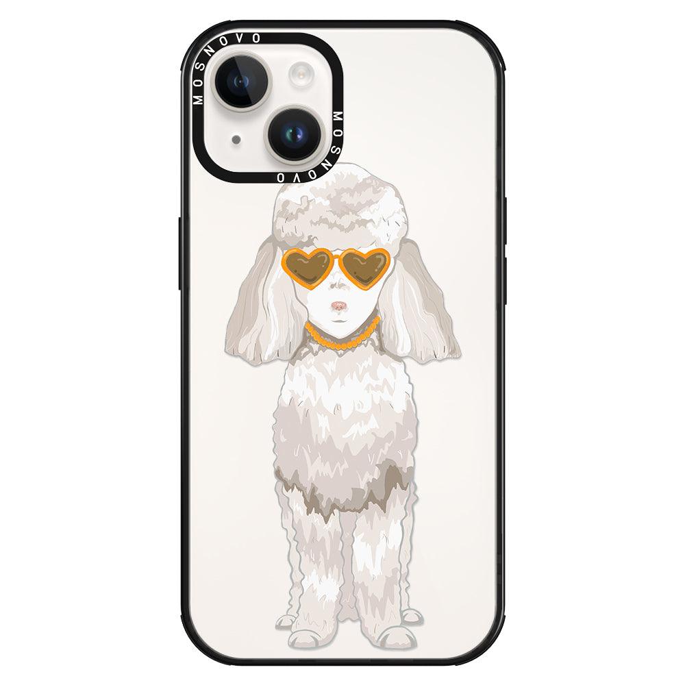 Poodle Phone Case - iPhone 14 Plus Case - MOSNOVO