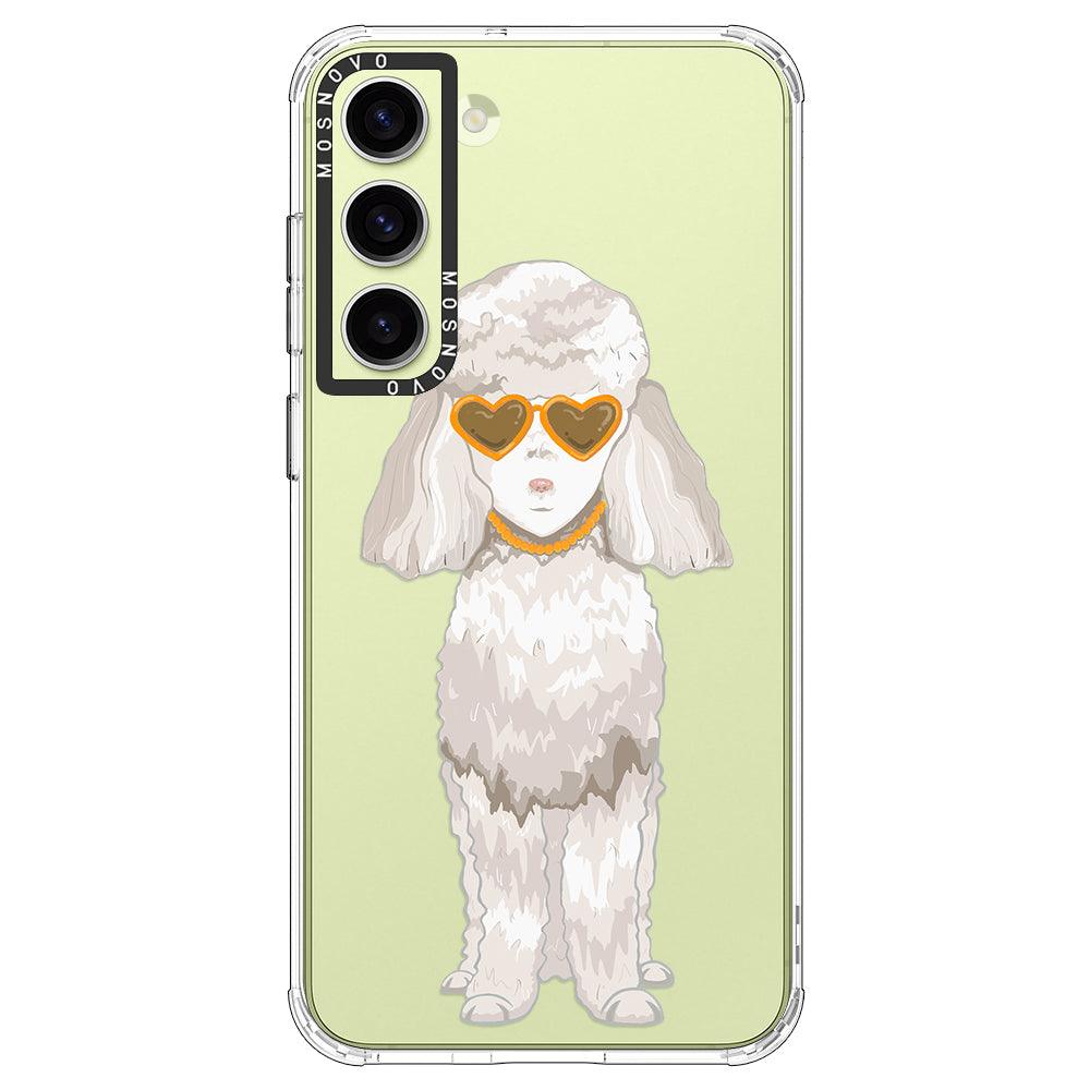 Elegant Poodle Phone Case - Samsung Galaxy S23 Plus Case - MOSNOVO