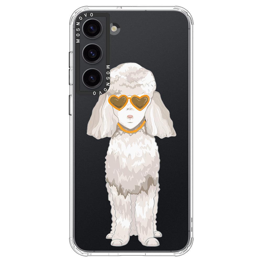 Elegant Poodle Phone Case - Samsung Galaxy S23 Plus Case - MOSNOVO